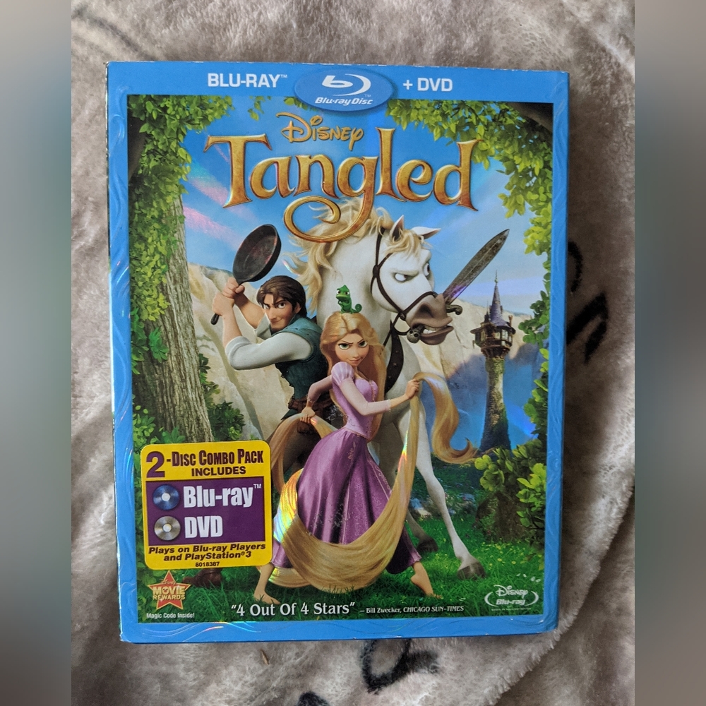 Tangled 2-Disc Blu-Ray and DVD